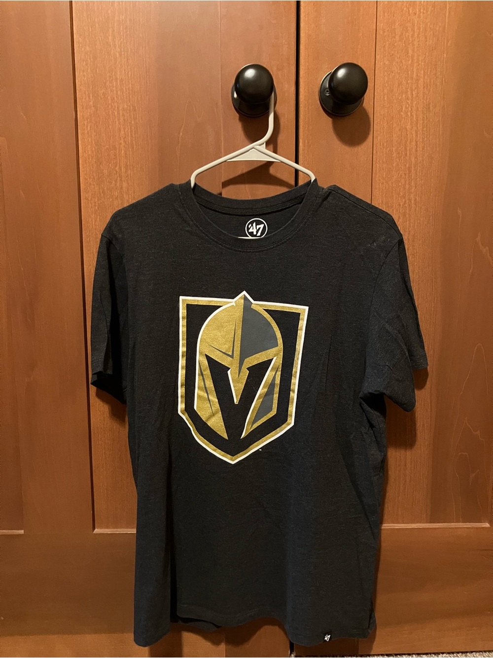 '47 Vegas Golden Knights Black & Gold Logo Tee OBO